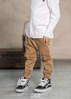 MashMnie Trainingsanzug Hose Beige