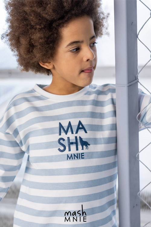 MashMnie Bluza Reglan Paski