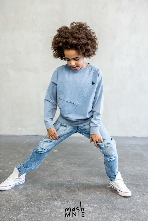 MashMnie Jeansy Boyfriend Blue