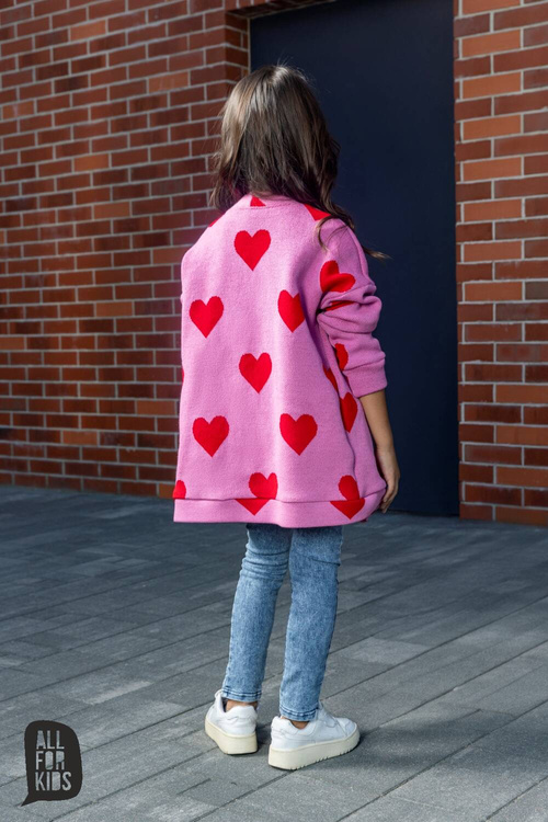 All For Kids Strickjacke Rosa