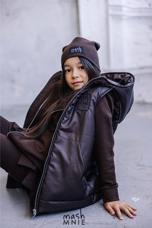 Hooded Sweatshirt WILD WOLF Black