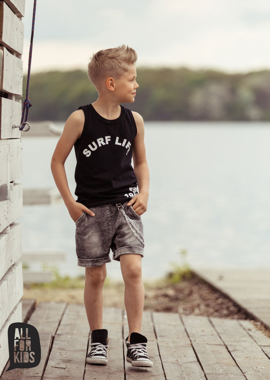 ALL FOR KIDS SHORTS GREY