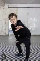 All For Kids Bluse Lang Schwarz