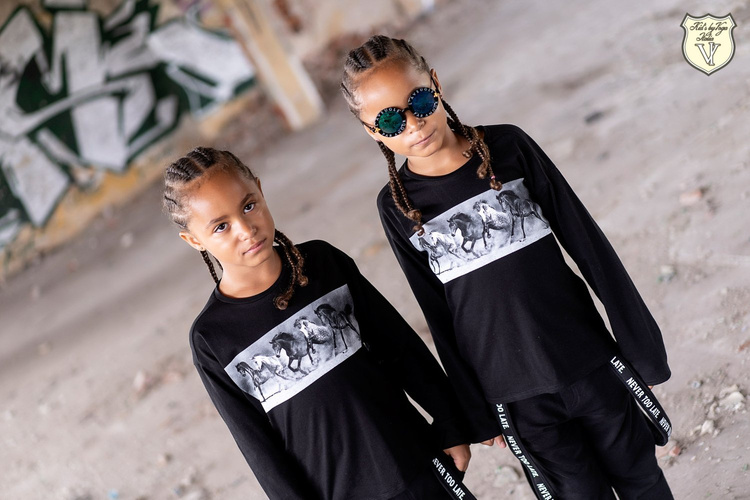 Kids By Voga Bluse Pferde