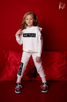 Kiz tracksuit BLANKA white (top + pants)