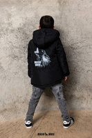 MashMnie Wild City Spodnie Jeans Szare