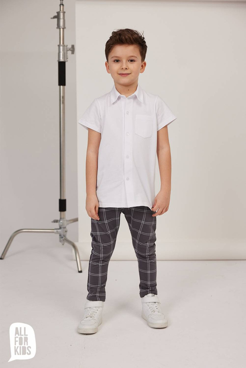 All For Kids Business-Hose Kariert