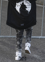 Hooded Sweatshirt WILD WOLF Black