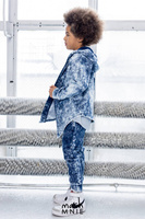 MashMnie Spodnie Wolf Soul Acid Blue 