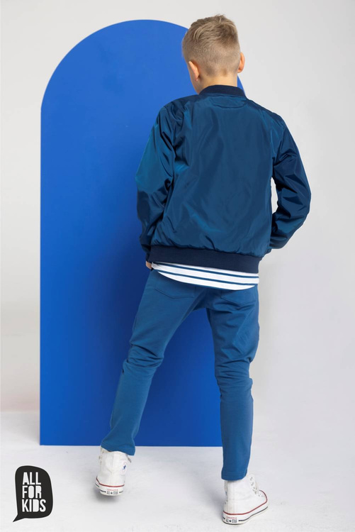 ALL FOR KIDS JACKET SPRING NAVY BLUE
