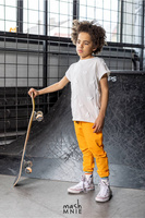 MashMnie T-shirt Puff Kremowy