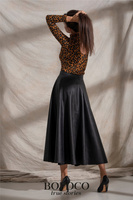 TIULOWA SPÓDNICZKA Z DŁUŻSZYM TYŁEM