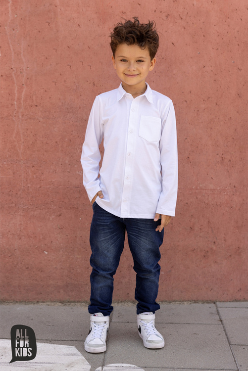 All For Kids Jeans-Hose Grau
