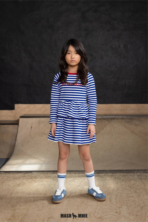 All For Kids Jeans Kleid Blau