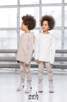 MashMnie Bluza Reglan Puff Beż