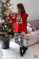 Kizz Spodnie Kratka z Czerwonym Lampasem