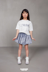 MashMnie T-shirt Wilk Biały