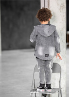 MashMnie Trousers Boyfriend Grey