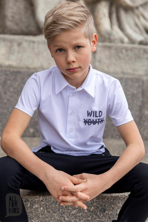 All For Kids Polówka Biel