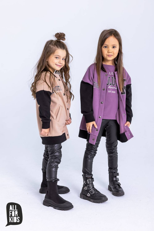 All For Kids Getry Eko Skóra Czerń