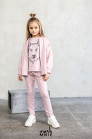 MashMnie Spodnie Wolf Róż