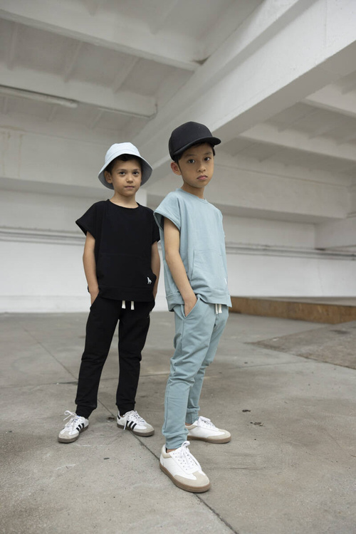 MashMnie WHISPERS T-shirt Morski