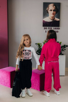 Pre Order MałaMi Dres Różowy Bluza i Spodnie