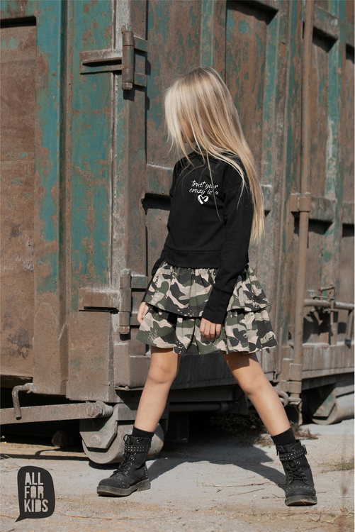 MashMnie Sweatshirt Crop Rosa