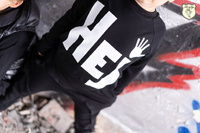 Kids By Voga Sweatshirt schwarz HEJ