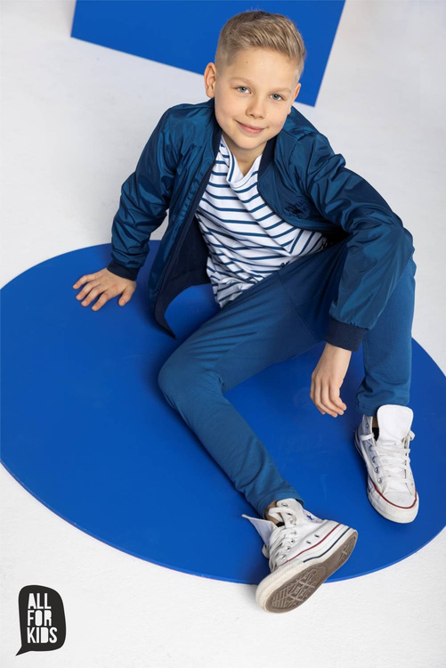 ALL FOR KIDS JACKET SPRING NAVY BLUE
