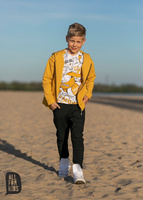 Abgenähte Baggy Pants