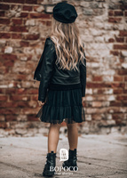 Kunstlederjacke Mädchen