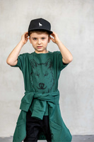 MashMnie Czapka z Daszkiem Czarna