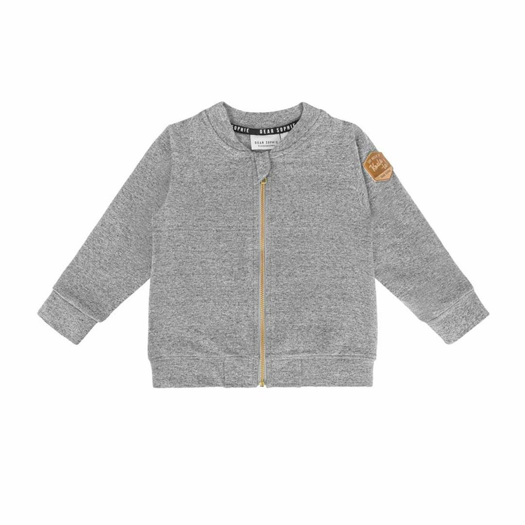 Liebe Sophie Koala Bomber Grau Melange