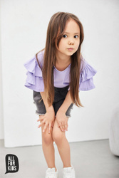 All For Kids Bluzka Fioletowa