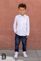 All For Kids Jeans-Hose Grau