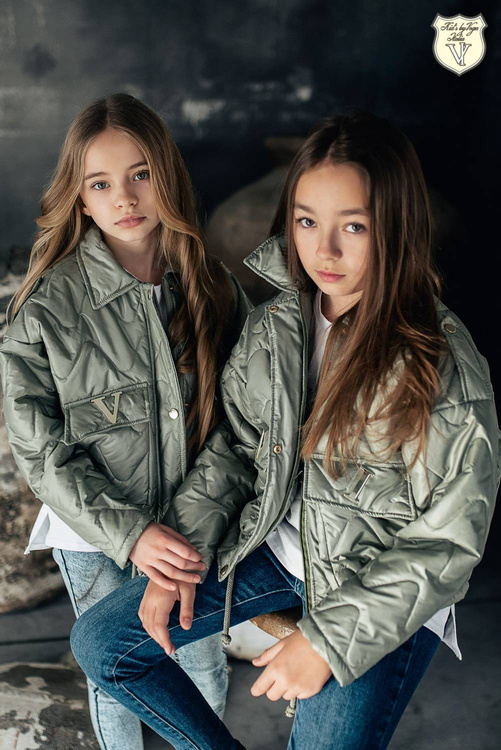 Kids By Voga Kurtka Khaki