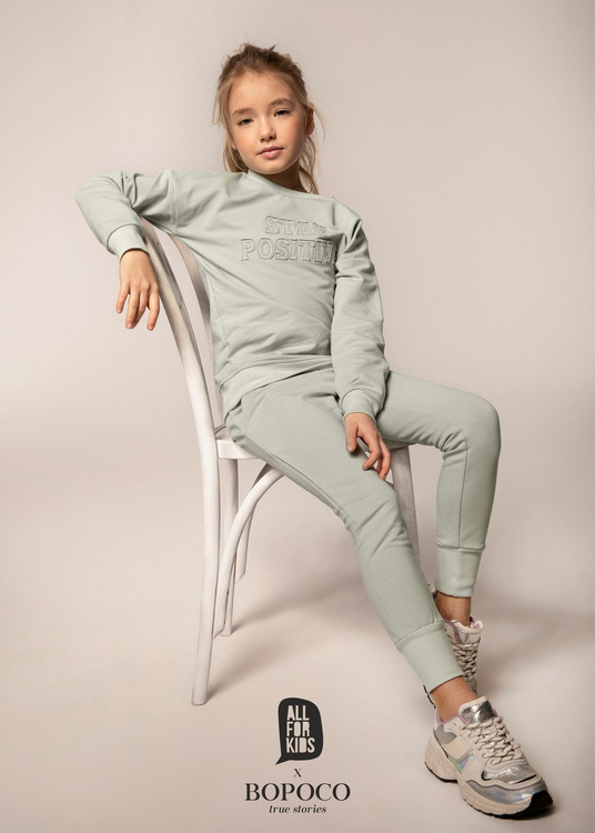 Girls' tracksuit Mint