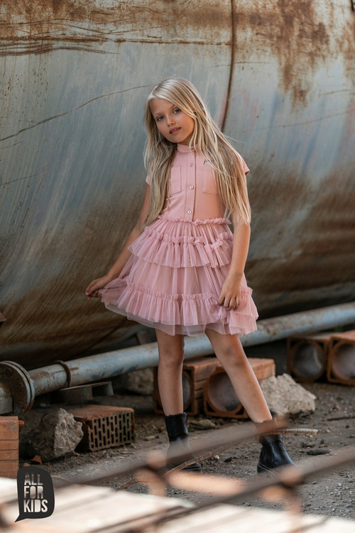 All For Kids Kleid Positiv Rosa
