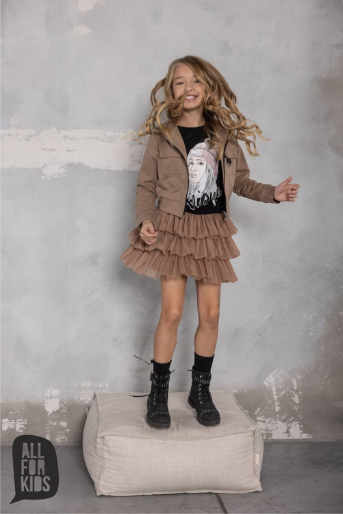 ALL FOR KIDS BOMBER  FLOWERS