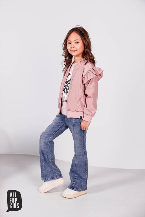 All For Kids Bluse Miau Weiß