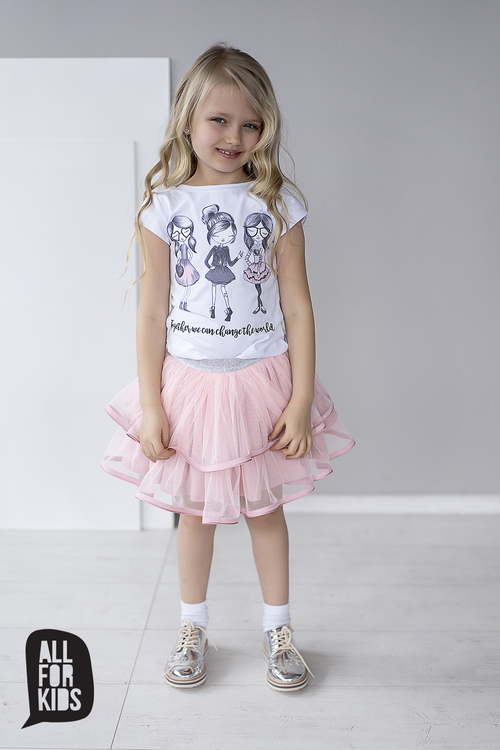 All For Kids T-shirt z Nadrukiem