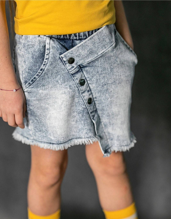 MashMnie Spódnica Jeans Blue