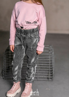 MashMnie Bluza Crop Róż