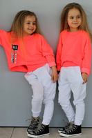 Qba Bluza Neon Róż