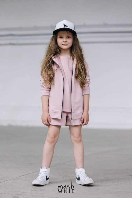 Bluza Z Kapturem WOLF Różowa