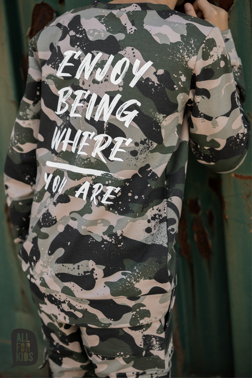 All For Kids Bluza Moro                                                                  