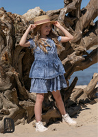 JEANS DRESS ROSE
