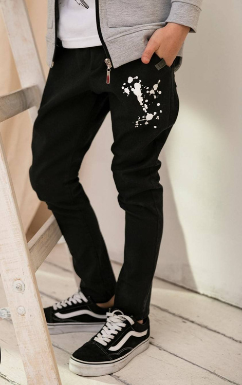 All For Kids Jeans Knit Black