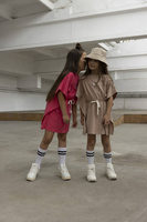 MashMnie Kapelusz Bucket Wolf Beż